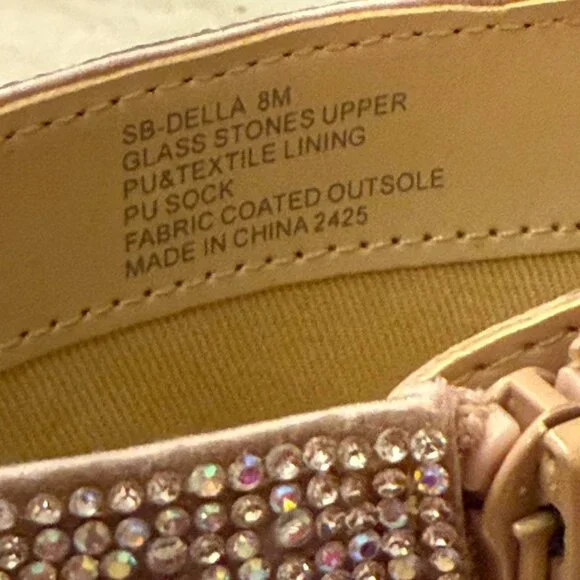 Betsey Johnson Della size 8 glitter gem rhinestone Glamorous boots - Picture 2 of 8